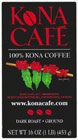 Kona Cafe Private Reserve 1 lb. ground dark coffee $34.00